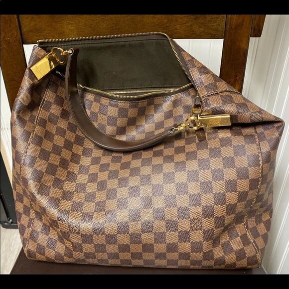 Louis Vuitton Portobello Shoulder Bag Damier Ebene Brown - Picture 2 of 10